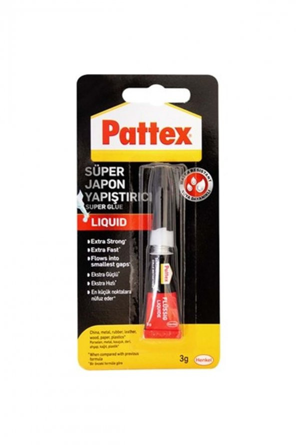 Pattex Süper Japon Yapıştırıcı 3gr ürün görseli 1