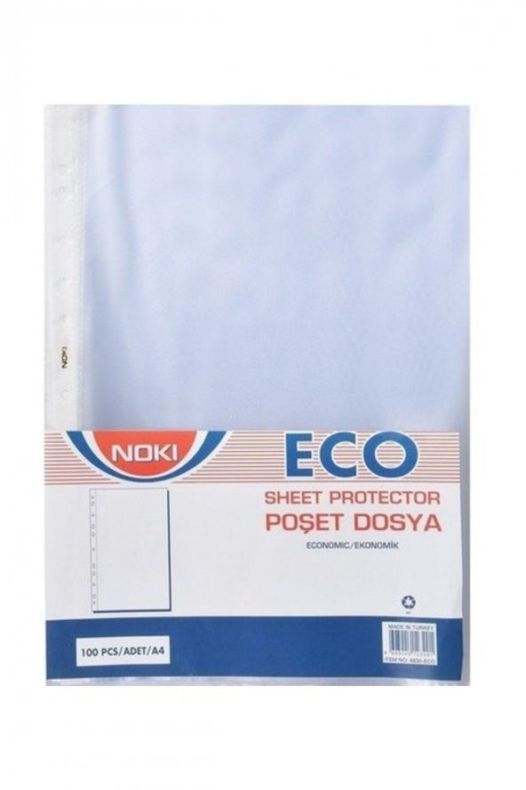 Noki Eco Poşet Dosya 100 Lü ürün görseli 1