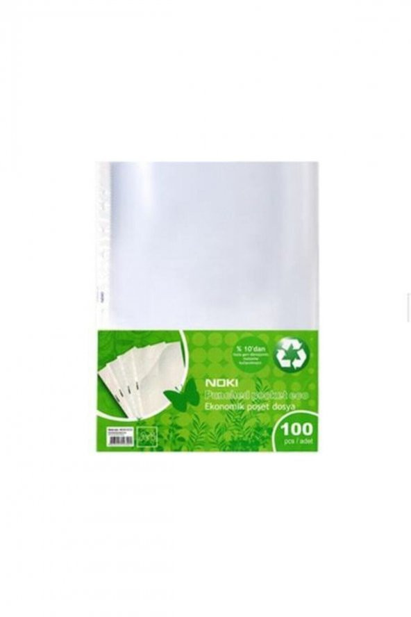 Noki 100lü Eco Poşet Dosya ürün görseli 1
