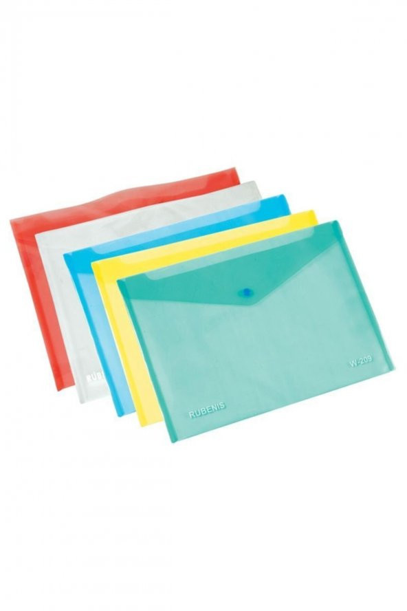 Rubenis Çıtçıt Zarf Dosya 4lü Paket ürün görseli 1
