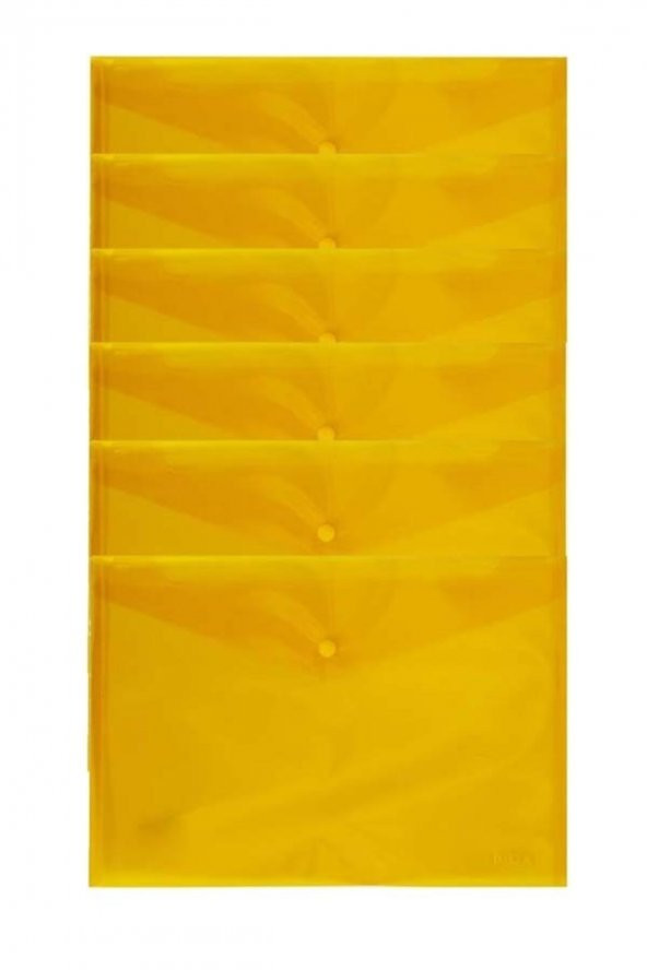 Noki A4  Sarı Çıtçıtlı Zarf Dosya 6 Adet ürün görseli 1