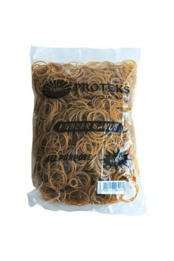Proteks Ambalaj Lastiği 100 Kauçuk Lastik 500 Gr 70 Mm Poşet ürün görseli 1