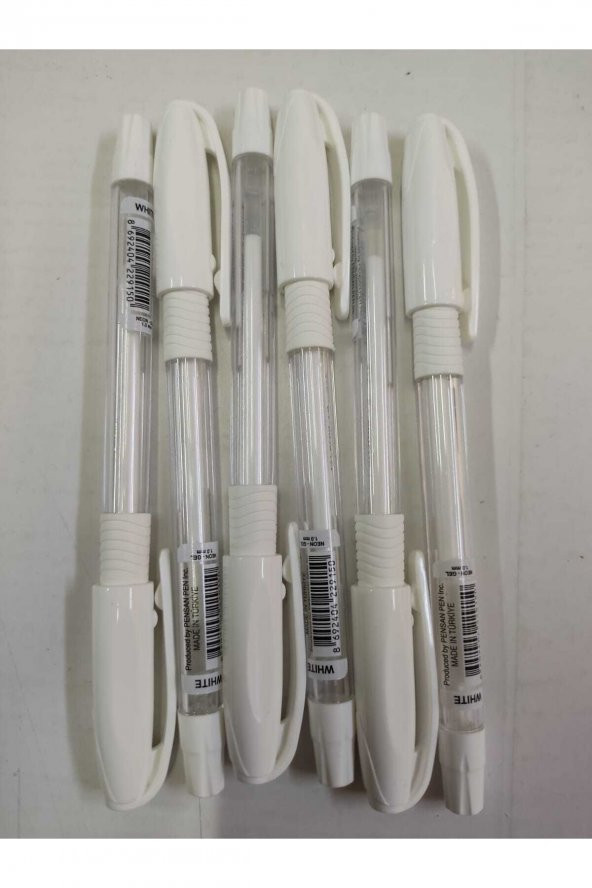 Pensan Neon Jel Beyaz Kalem 1.0 Mm 6 Adet ürün görseli 1