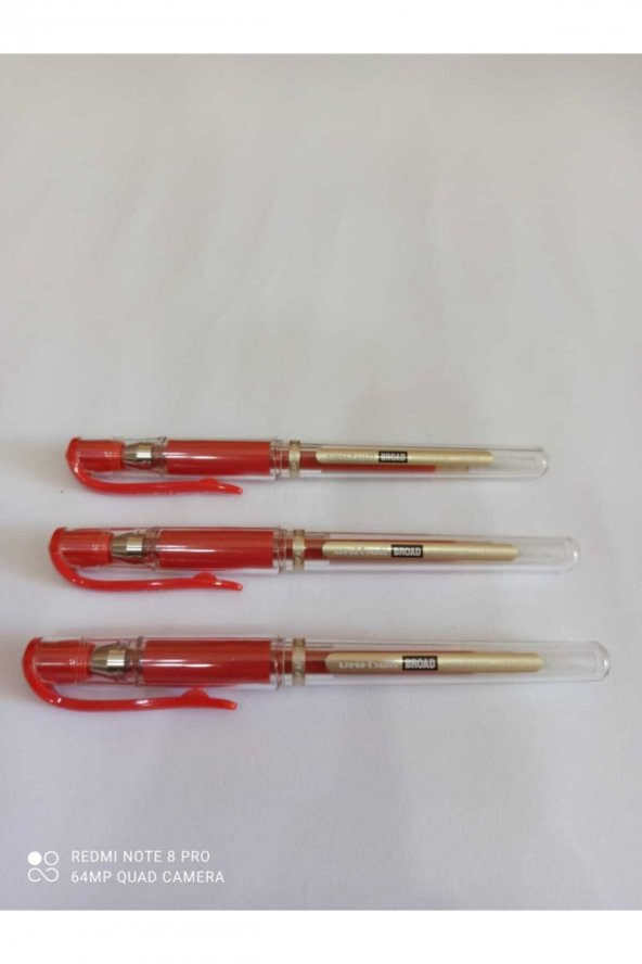 UNİ-BALL Um-153 Signo Broad Kırmızı Roller Kalem 1,0 Mm Uniball Um-153 3lü Set ürün görseli 1