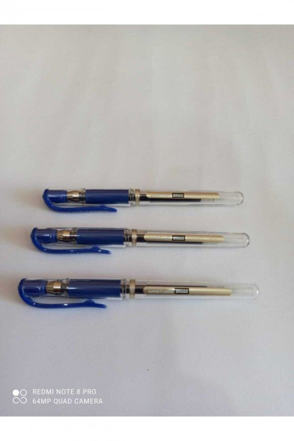 UNİ-BALL Um-153 Signo Broad Mavi Roller Kalem 1,0 Mm Uniball Um-153 3lü Set ürün görseli 1