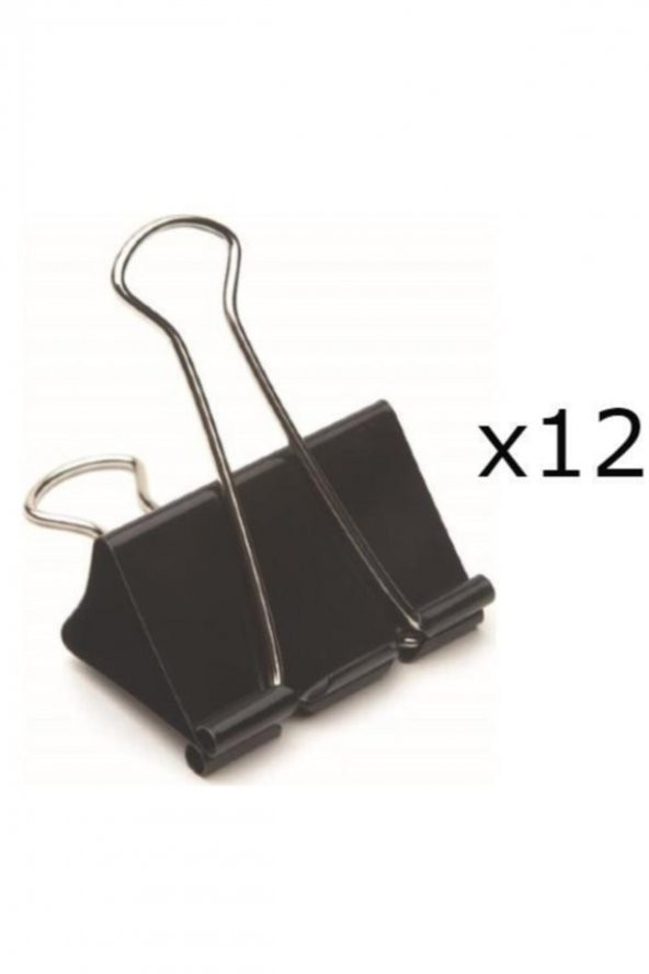 Linea Binder Clips Metal Kıskaç 32mm 12 Li Kutu ürün görseli 1