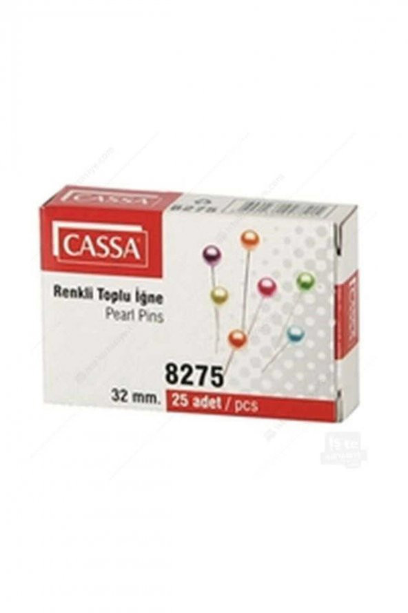 Cassa Renklı Toplu Iğne 32 Mm ürün görseli 1