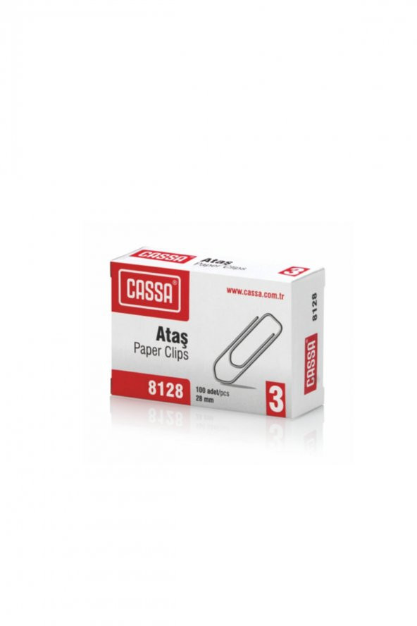 Cassa 8128 28mm Ataş Ataç 100lü Paket ürün görseli 1