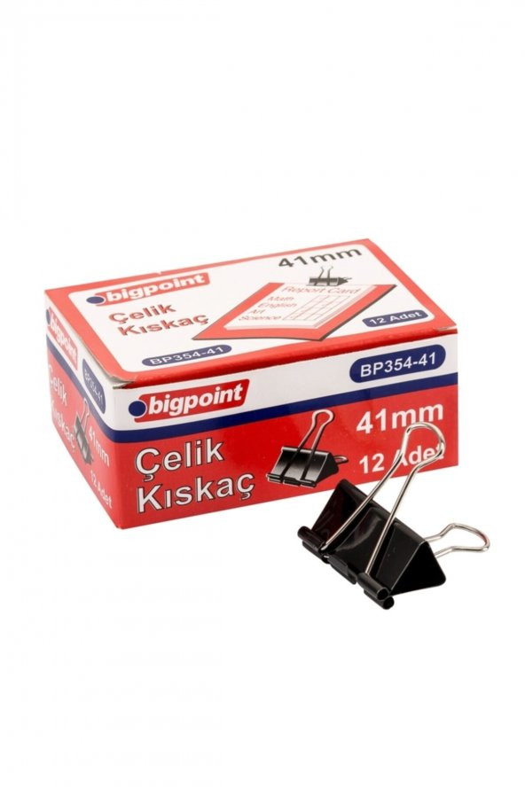 Bigpoint Çelik Kıskaç 41 Mm (12 adet) ürün görseli 1