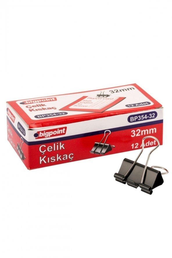 Bigpoint Çelik Kıskaç 32 Mm 12 Adet ürün görseli 1