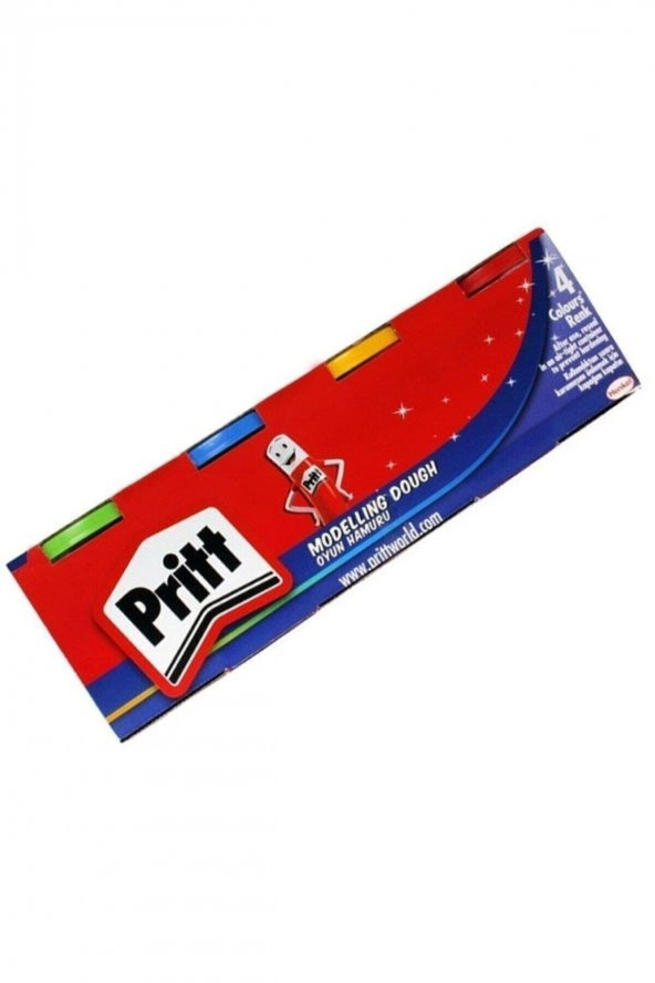 Pritt Oyun Hamuru 4 Renk 400 gr ürün görseli 1