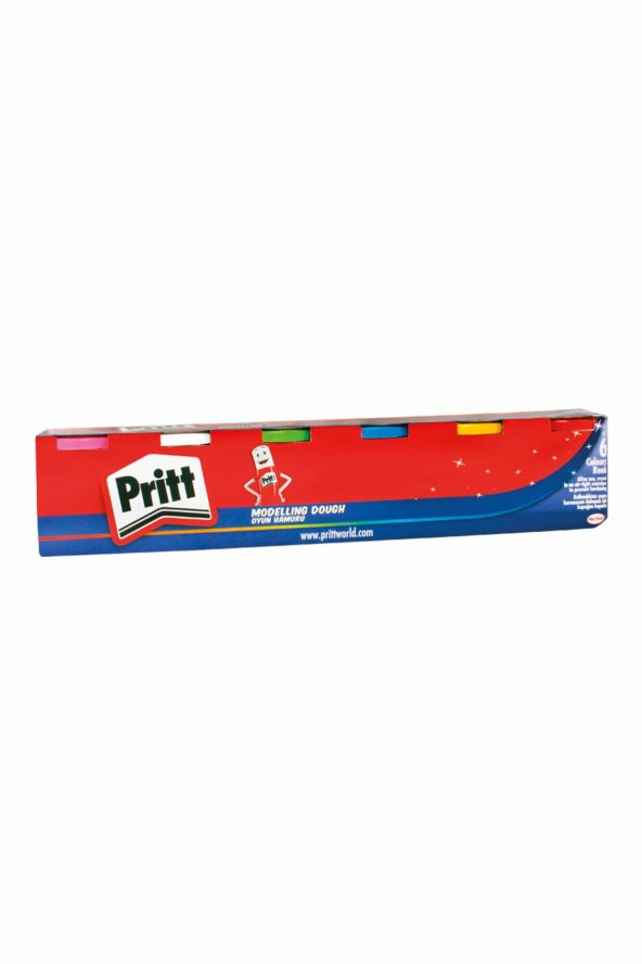 Pritt Oyun Hamuru 6 Renk 100 gr 1831457 ürün görseli 1