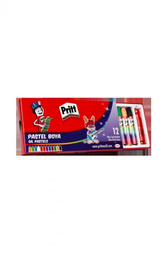 Pritt 12 Renk Pastel Karton Kutu 1048061 ürün görseli 1