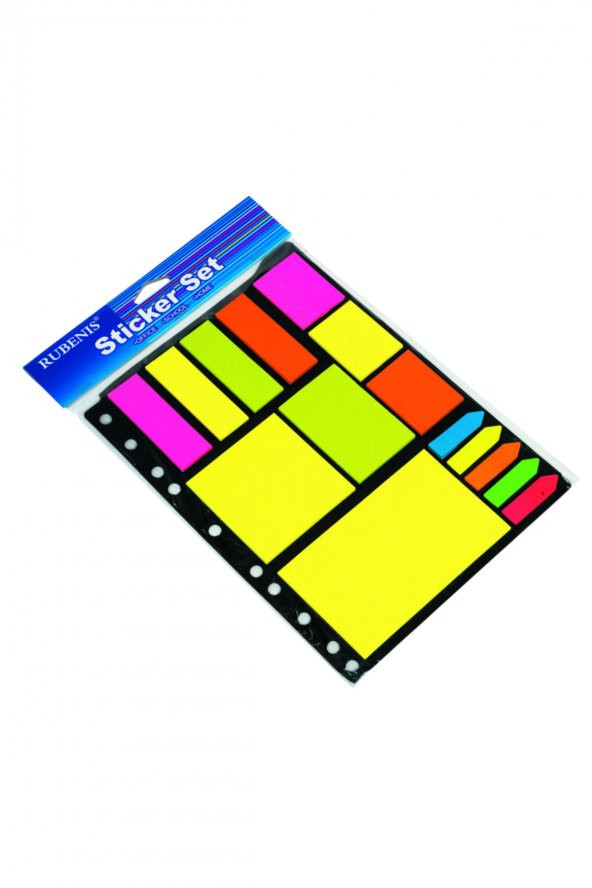 YEŞİL KIRTASİYE Postit Yapışkanlı Kağıt Postit Seti ürün görseli 1