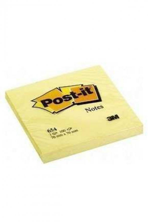 Post-it Sarı 654-cyss 75x75 ürün görseli 1