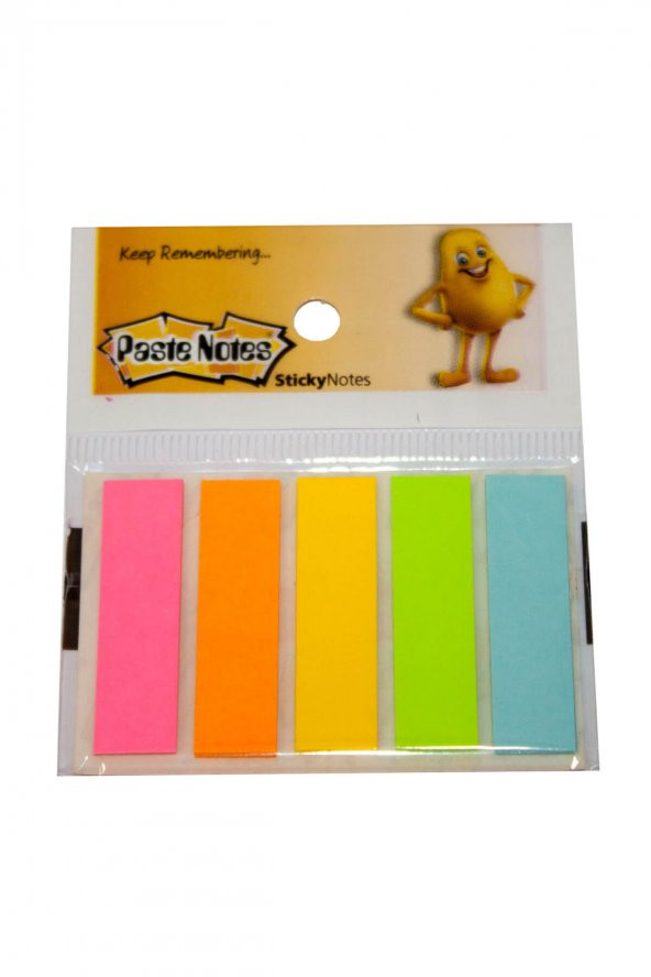 Paste Notes Arkası Yapışkanlı Ayraç ürün görseli 1