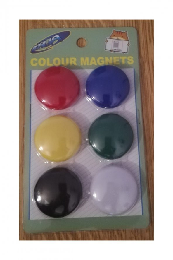 Linea Renkli Magnet 6 Adet Bh-40 ürün görseli 1