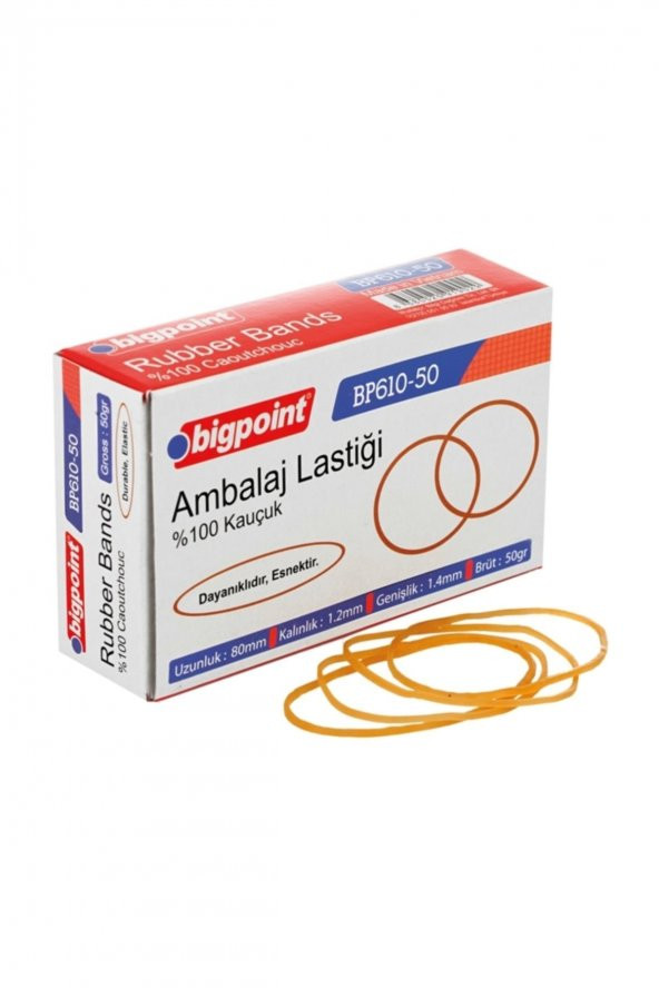 Bigpoint Ambalaj Lastiği 50 gr 100 Kauçuk ürün görseli 1