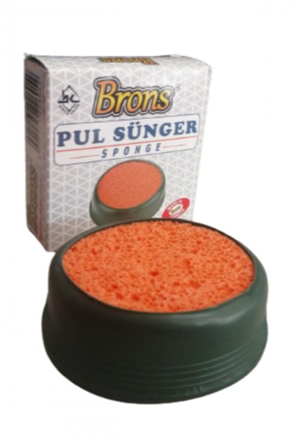 Brons Pul Süngeri (parmak Nemlendirici) Yerli Üretim 1 Adet ürün görseli 1