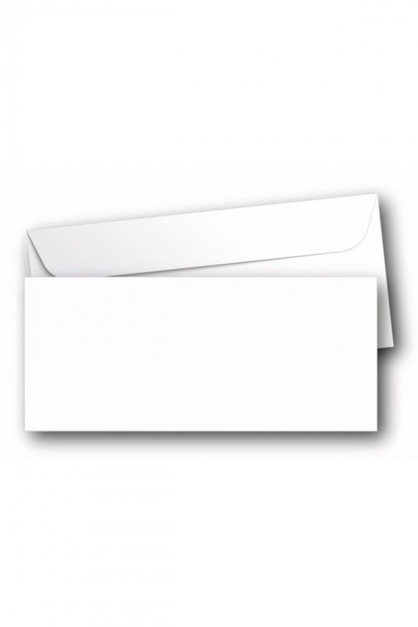 Diplomat Beyaz Zarf 100lü 105x240 - 110 Gr ürün görseli 1
