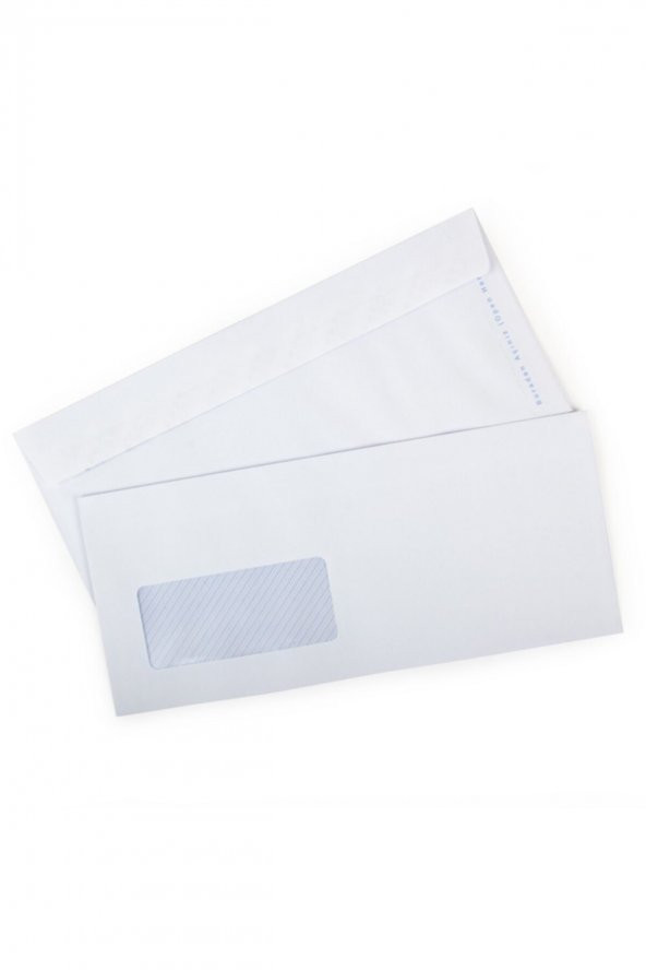 Diplomat Pencereli 90gr.zarf 100lük Paket 105x240 ürün görseli 1