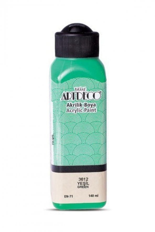 Artdeco Akrilik Boya 140 ml. Yeşil 70r-3612 ürün görseli 1