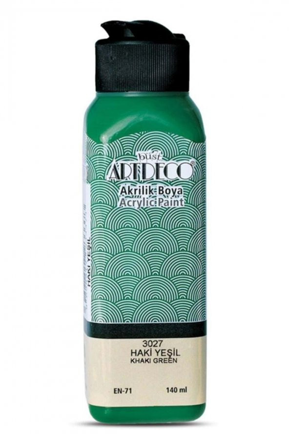 Artdeco Akrilik Boya 140 Ml. Haki Yeşil ürün görseli 1