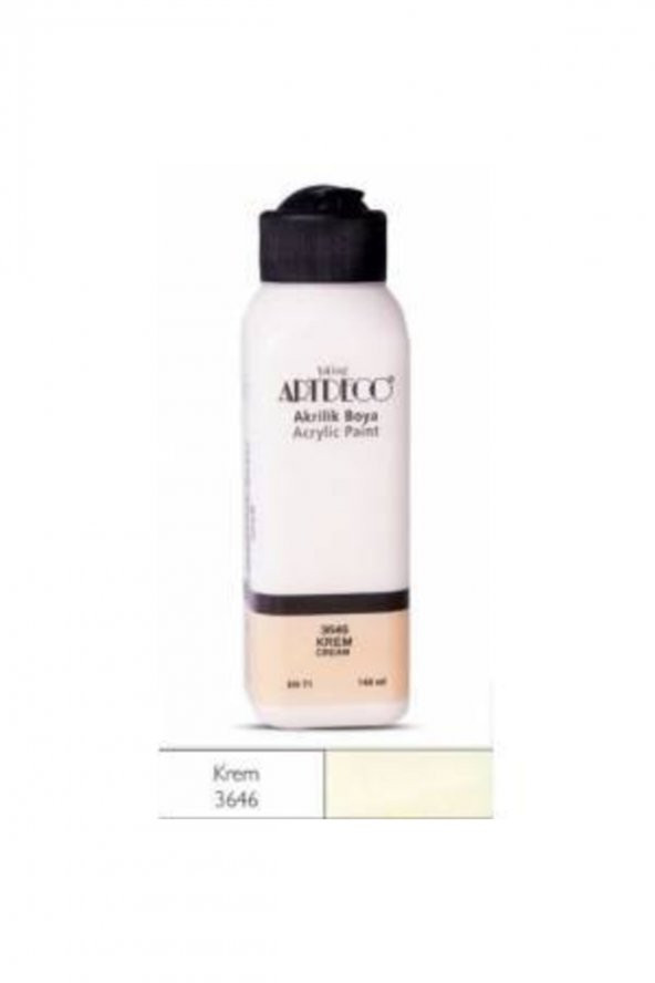 Artdeco Krem Renk Akrilik Boya 140 ml ürün görseli 1