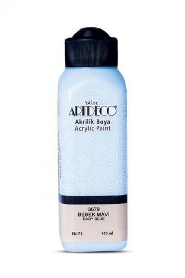Artdeco Bebek Mavisi Akrilik Boya 3679 150 ml ürün görseli 1