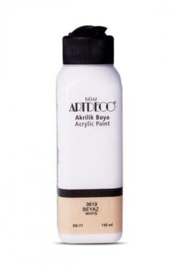 Artdeco Beyaz Akrilik Boya 140 Ml ürün görseli 1