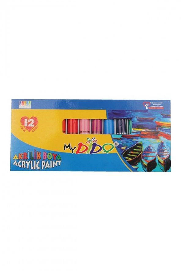 My Dido Akrilik Boya Tüp 12x9 ml Südor ürün görseli 1