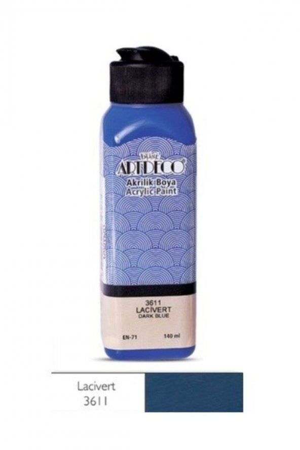 Artdeco Lacivert Akrilik Boya 140 ml - Resim 2