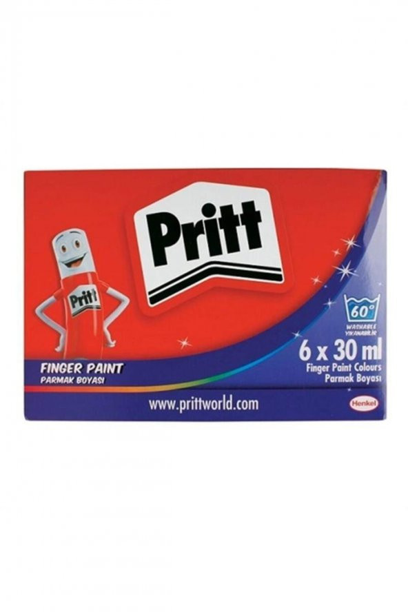 Pritt Parmak Boyası 6x30 ml ürün görseli 1