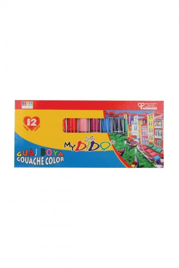 Südor Guaj Boya 12li Tüp 9 ml Mixartcolors ürün görseli 1