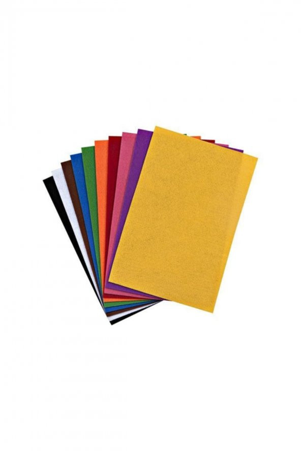 Nova Color Renkli Keçe 10 Renk 20x30 Cm K.e ürün görseli 1