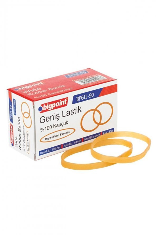 Bigpoint Ambalaj Lastıgı 50 Gr. Genıs 100 Kaucuk ürün görseli 1