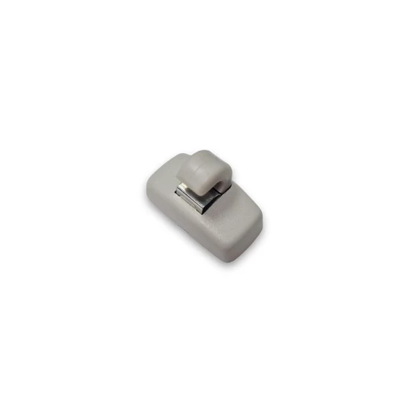 VW Sharan 1996-2016 Güneşlik Tutucu Klipsi Kanca Gri 3B0857561B ürün görseli 1