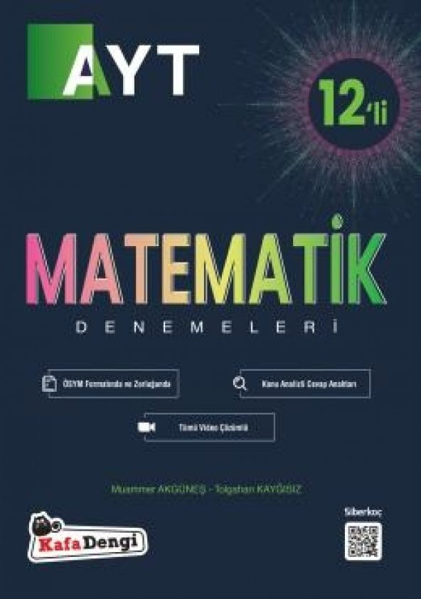 Kafadengi Ayt Matematik 12 Li Branş Denemesi 2023 ürün görseli 1