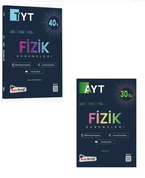 Kafadengi 2025 Tyt Ayt Fizik Branş Denemesi Seti ürün görseli 1