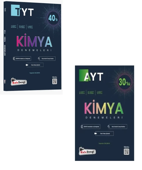 Kafadengi 2025 Tyt Ayt Kimya Branş Denemesi Seti ürün görseli 1