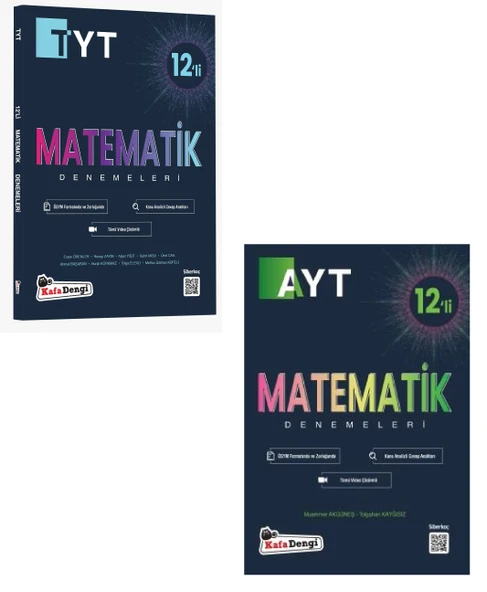 Kafadengi 2025 Tyt Ayt Matematik Branş Deneme Seti ürün görseli 1