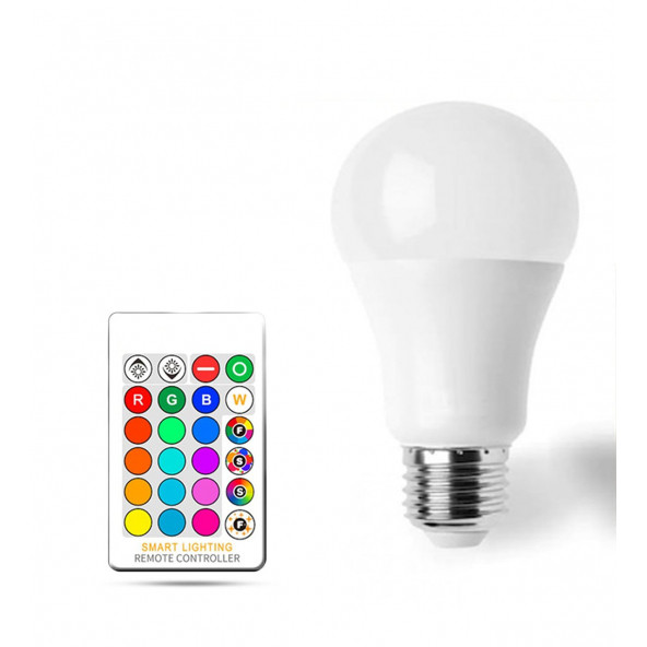 Kumandalı Rgb Led Ampul ürün görseli 1