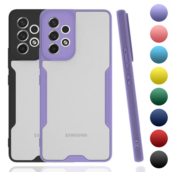 Samsung Galaxy A53 5G Kılıf Platin Matte Silikon Arka Kapak ürün görseli 1