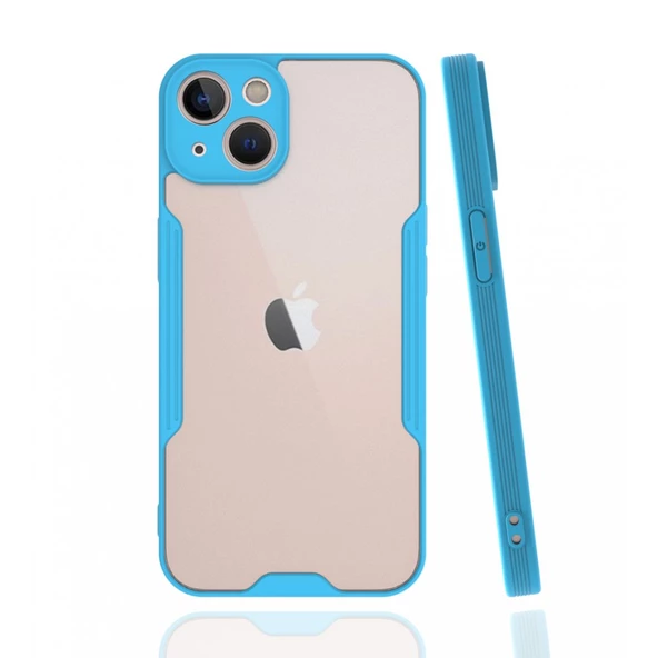 iPhone 13 Kılıf Platin Matte Silikon Arka Kapak - Resim 2