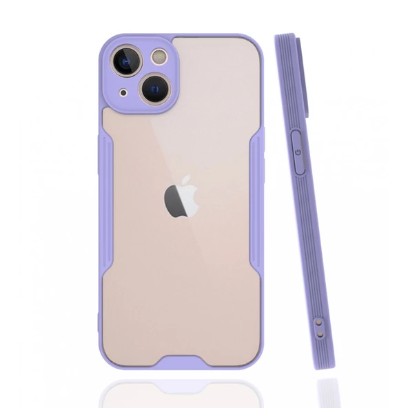 iPhone 13 Kılıf Platin Matte Silikon Arka Kapak - Resim 6