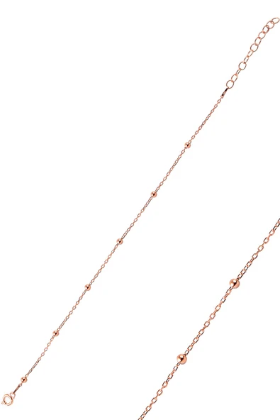 Gümüş Rose top top bileklik SGTL9670ROSE ürün görseli 1