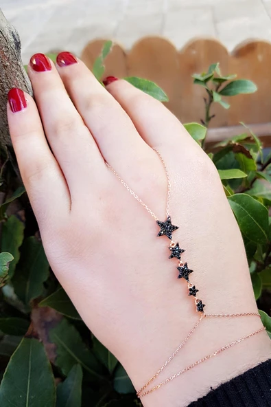 Gümüş rose yıldızlı şahmeran SGTL9274 ürün görseli 1