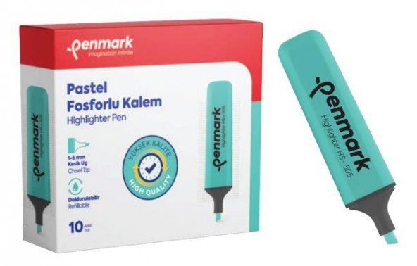 PENMARK FOSFORLU KALEM PASTEL NANE SEKERI 10L 5050 ürün görseli 1