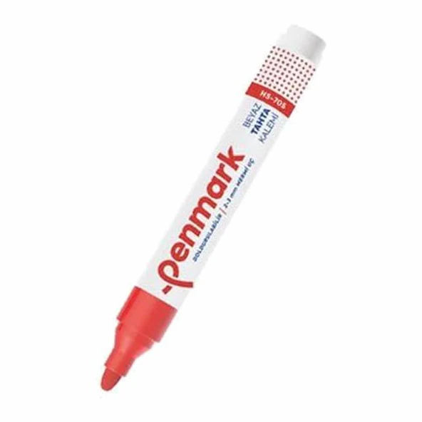 PENMARK TAHTA KALEMI DOLAN KIRMIZI HS 305 03 ürün görseli 1