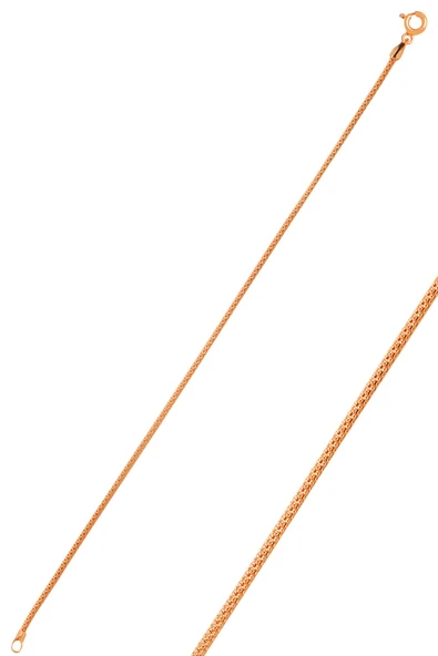 Gümüş rose zincir bileklik SGTL11297ROSE ürün görseli 1